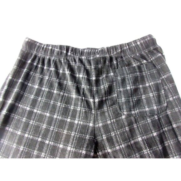 Tommy Bahama Men's Black Grey Plaid Soft Fleece Relax Lounge Sleeping Pants NWT - Picture 4 of 4